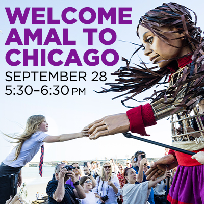 Welcome Amal to Chicago! September 28
