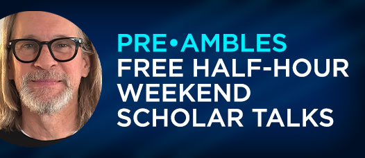 PreAmbles, Free Scholar Weekend Talks
